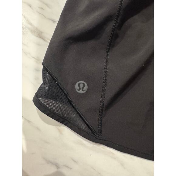 Lululemon Speed Up Shorts 2.5” Mid Rise Black Lined Running Athletic Women’s  6 - Picture 7 of 8
